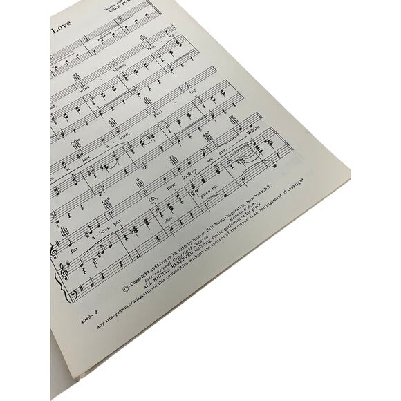 True Love Sheet Music Bing Crosby Grace Kelly Frank Sinatra Cole Porter - Picture 4 of 5